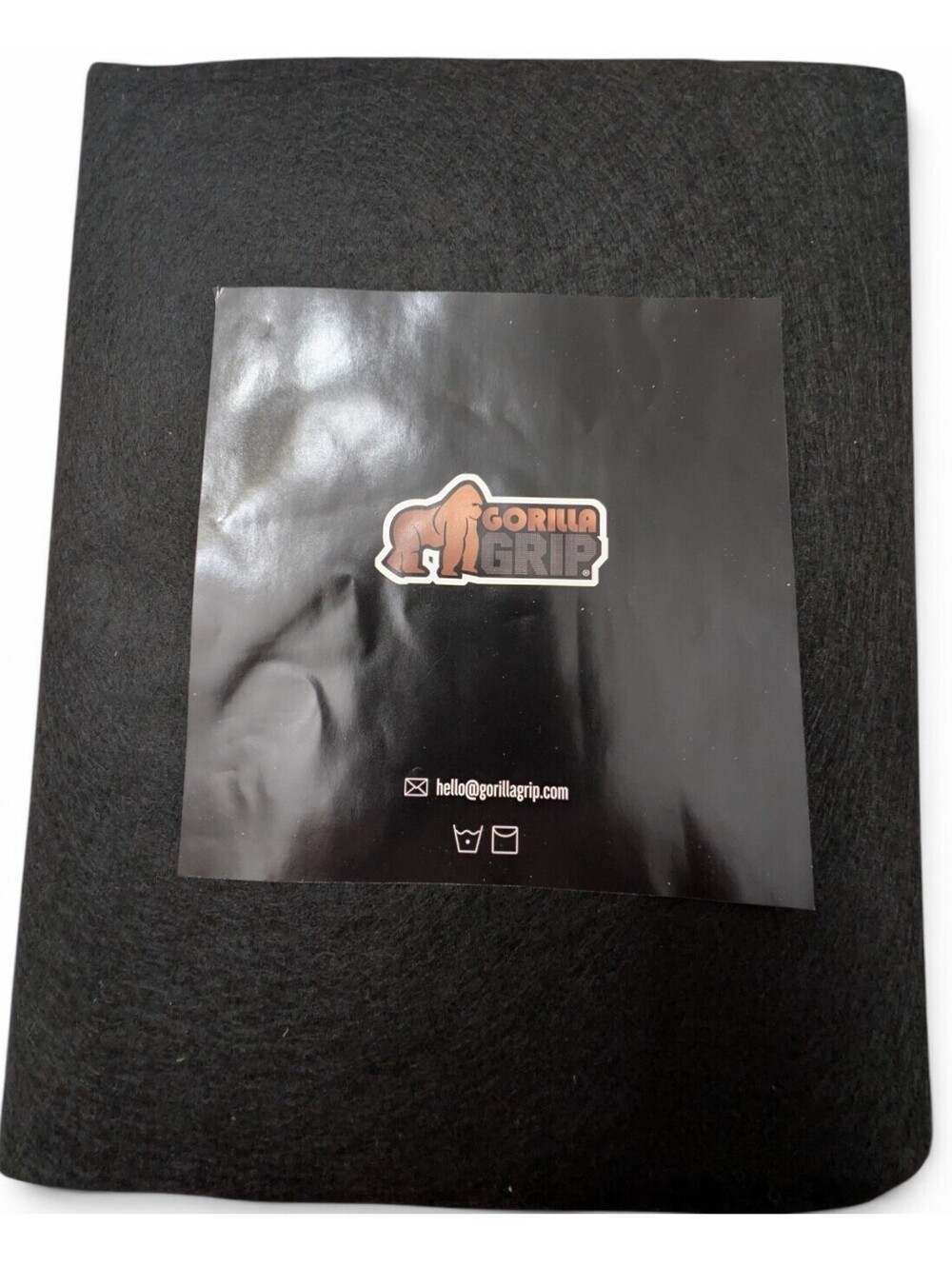 Gorilla Grip LeakGuard Under Sink Mat 24x30 Black Waterproof Cabinet Shelf Liner